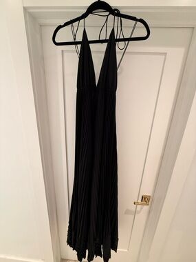chinese dress ladies More To Come Black Strapless Wrap Cape Maxi Dress With Corsage – Club L  London main image 0
